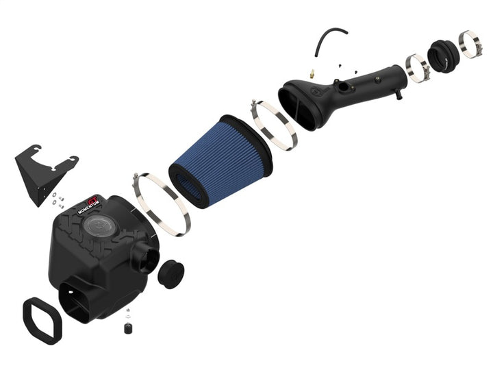 aFe Momentum GT Pro 5R Cold Air Intake System 12-15 Toyota Tacoma V6 4.0L - Bull Strap