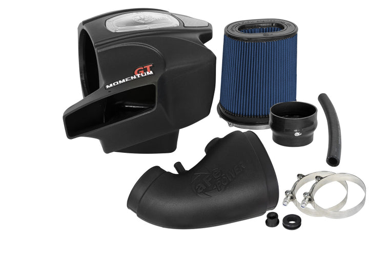 aFe Momentum GT Pro 5R Cold Air Intake System 12-17 Jeep Grand Cherokee SRT-8/SRT V8-6.4L HEMI - Bull Strap