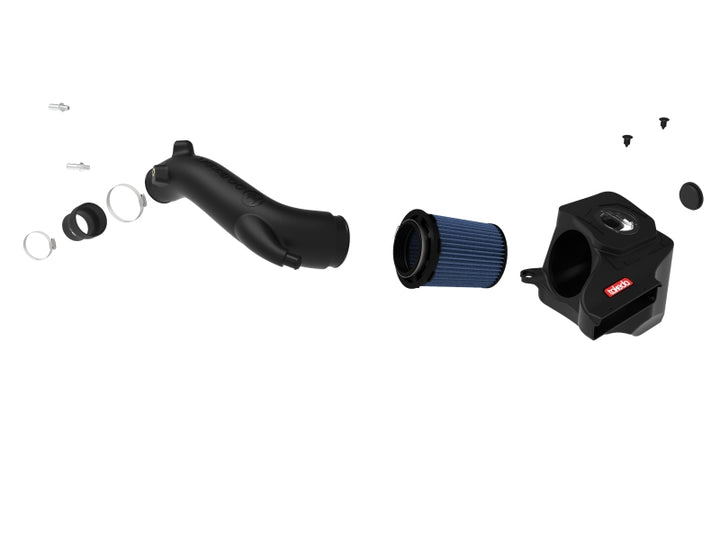 aFe Takeda Momentum GT Pro 5R Cold Air Intake System 19-20 Hyundai Veloster N 2.0L (t) - Bull Strap