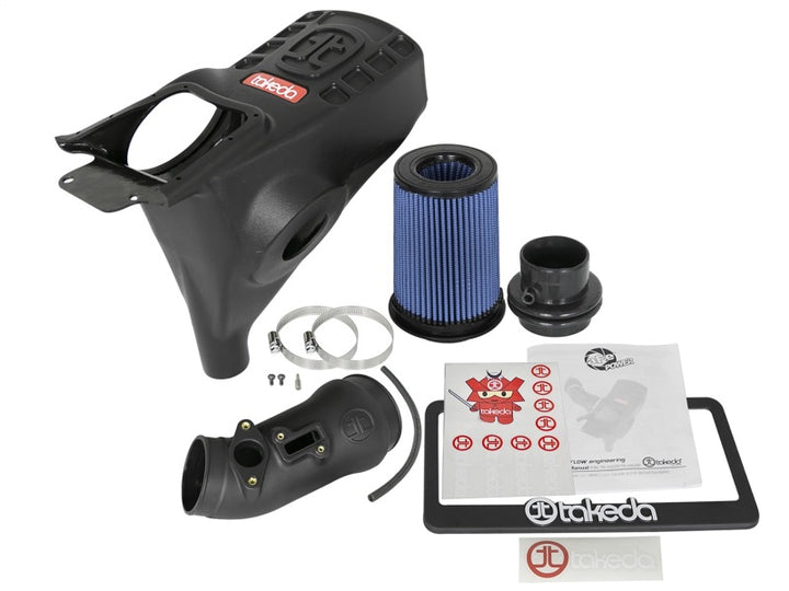 aFe Momentum GT Pro 5R Cold Air Intake System 2017 Honda Civic Type R L4-2.0L (t) - Bull Strap