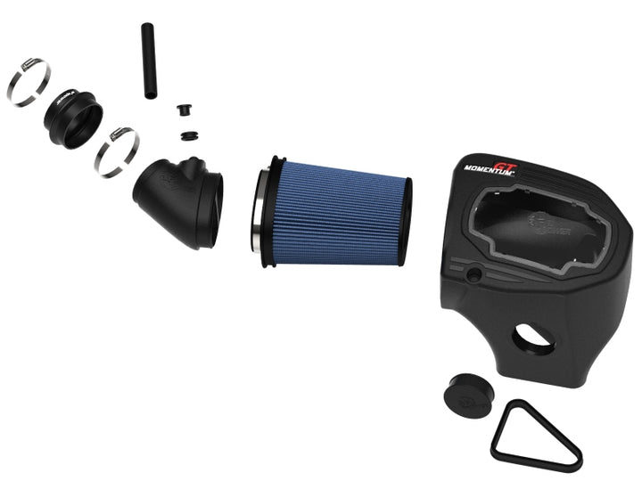 aFe Momentum GT Pro 5R Intake System 11-23 Dodge Challenger V8-6.4L HEMI w/Shaker Hood - Bull Strap