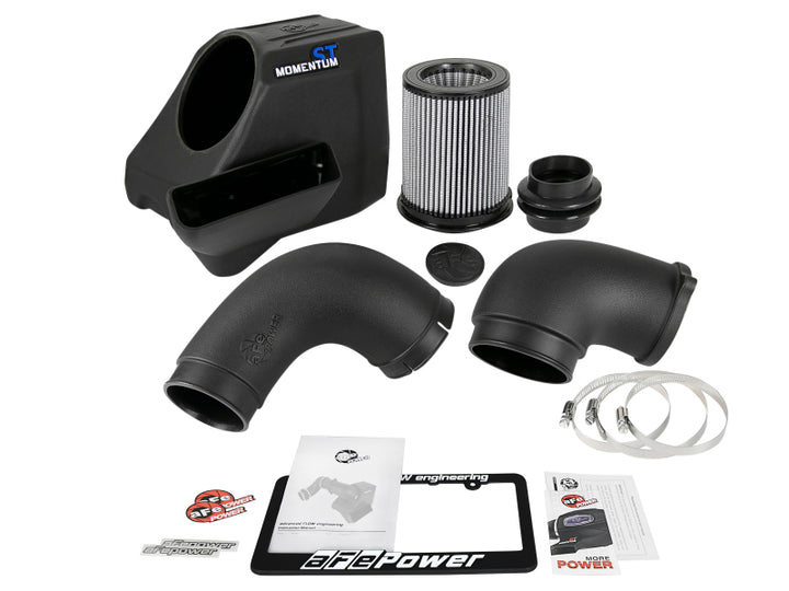 aFe Momentum GT Pro DRY S Air Intake System 2018 Volkswagen Atlas V6-3.6L - Bull Strap