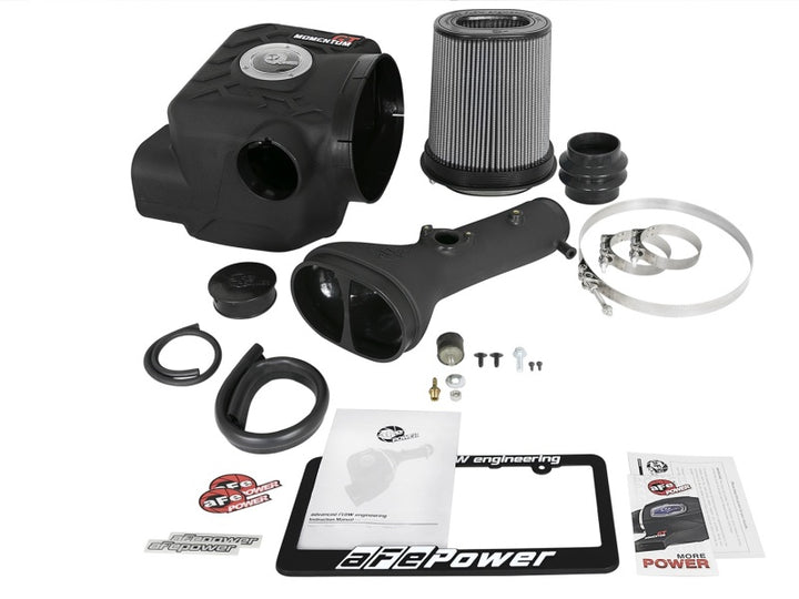 aFe Momentum GT Pro DRY S Cold Air Intake System 05-11 Toyota Tacoma V6 4.0L - Bull Strap