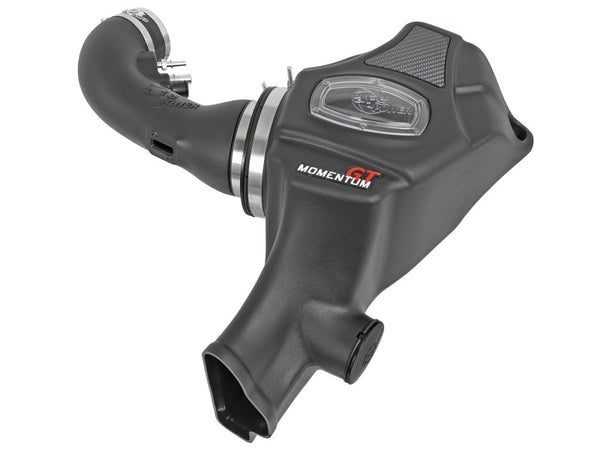 aFe Momentum GT Pro Dry S Intake System 2015 Ford Mustang GT V8-5.0L - Bull Strap