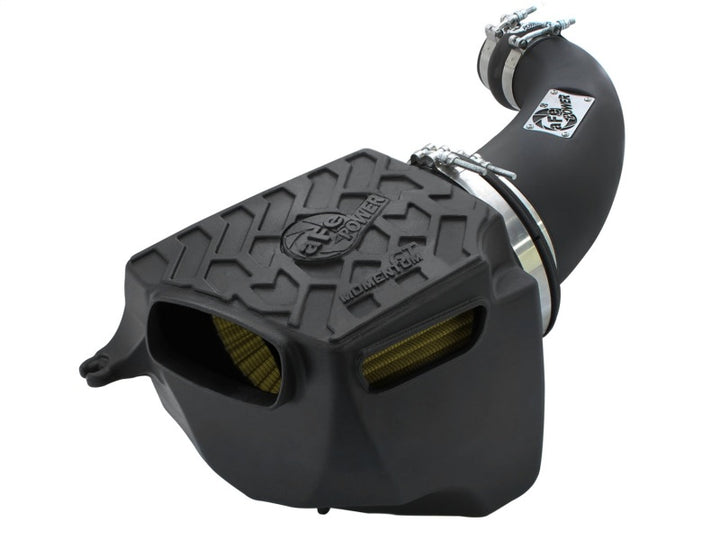 aFe Momentum GT Pro GUARD 7 Cold Air Intake System 07-11 Jeep Wrangler (JK) V6-3.8L - Bull Strap