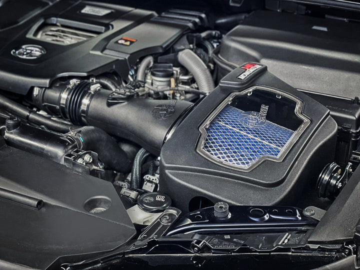 aFe Momentum HD Cold Air Intake System w/ Pro 10R Filter 2022 Toyota Land Cruiser V6-3.3L (td) - Bull Strap
