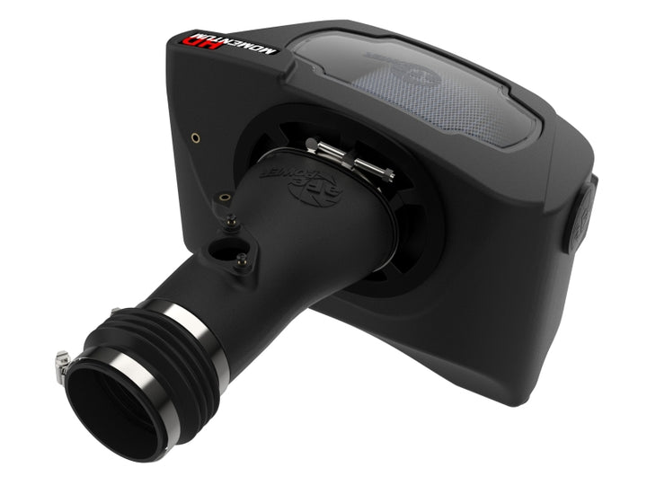 aFe Momentum HD Cold Air Intake System w/ Pro 10R Filter 2022 Toyota Land Cruiser V6-3.3L (td) - Bull Strap