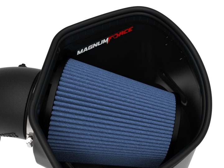 aFe Momentum HD Cold Air Intake System w/ Pro 5R Media 2019 Dodge Diesel Trucks L6-6.7L (td) - Bull Strap