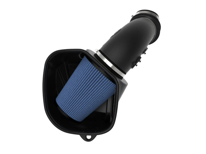 aFe Momentum HD Cold Air Intake System w/ Pro 5R Media 2019 Dodge Diesel Trucks L6-6.7L (td) - Bull Strap