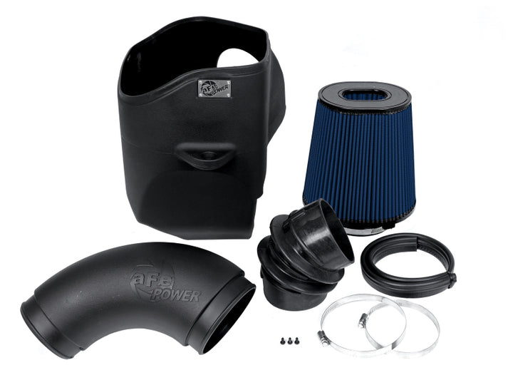 aFe Momentum HD Cold Air Intake System w/ Pro 5R Media 2019 Dodge Diesel Trucks L6-6.7L (td) - Bull Strap