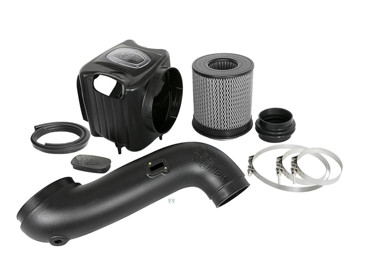 aFe Momentum HD Intake GM Diesel Trucks 07.5-10 V8-6.6L LMM - Bull Strap
