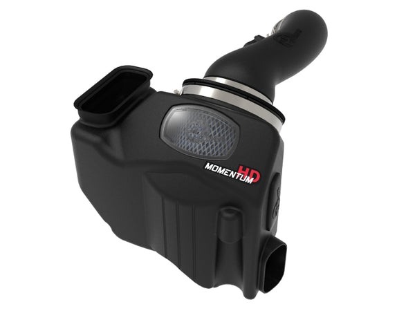 aFe Momentum HD Intake System w/ Pro 10R Filter 2020 GM Diesel Trucks 2500/3500 V8-6.6L (L5P) - Bull Strap