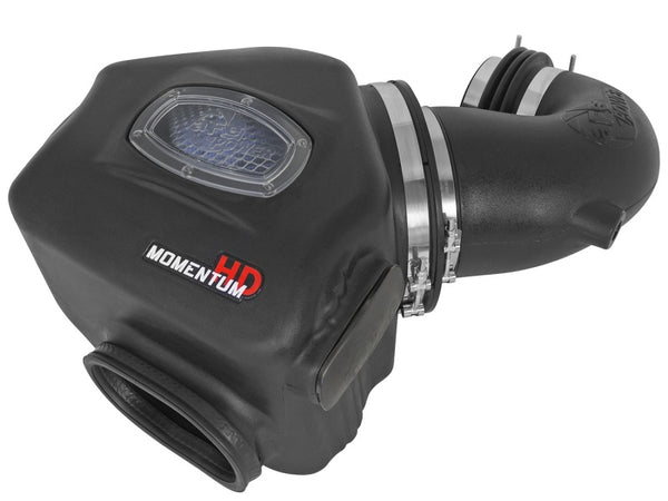 aFe Momentum HD PRO 10R Cold Air Intake 94-02 Dodge Diesel Truck L6-5.9L (td) - Bull Strap