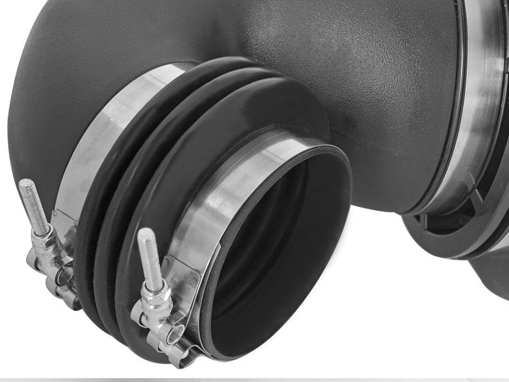 aFe Momentum HD PRO 10R Cold Air Intake 94-02 Dodge Diesel Truck L6-5.9L (td) - Bull Strap