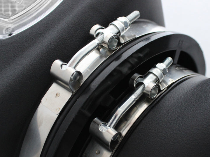 aFe Momentum HD PRO DRY S Stage-2 SI Intake System GM Diesel Trucks 06-07 V8-6.6L (See 51-74003-E) - Bull Strap