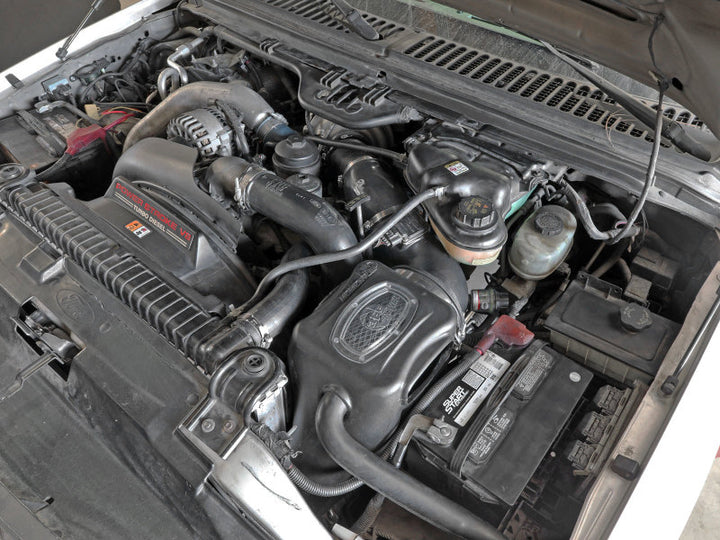 aFe Momentum HD Pro DRY S Stage-2 Si Intake 03-07 Ford Diesel Trucks V8-6.0L (See afe51-73003-E) - Bull Strap