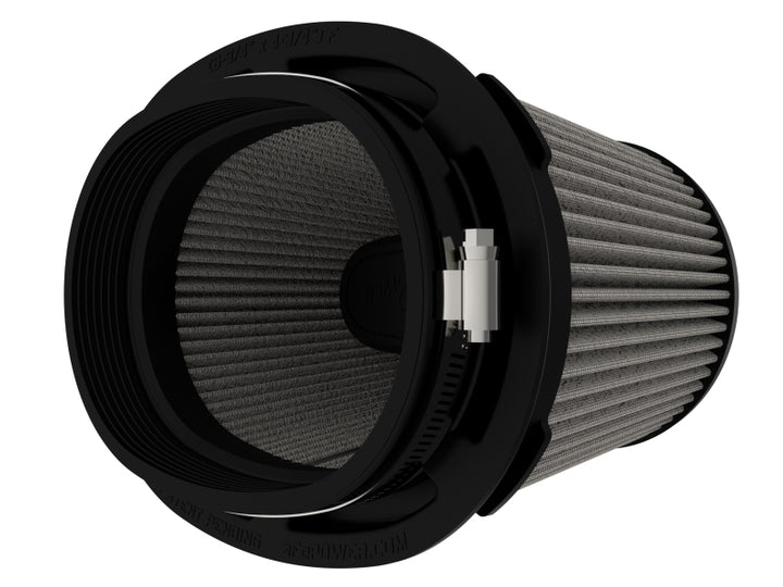 aFe Momentum Pro DRY S Univ Air Filter 6-3/4 x 4-3/4in F x 8-1/4 x 6-1/4in B x 7-1/4 x 5in T x 6in H - Bull Strap