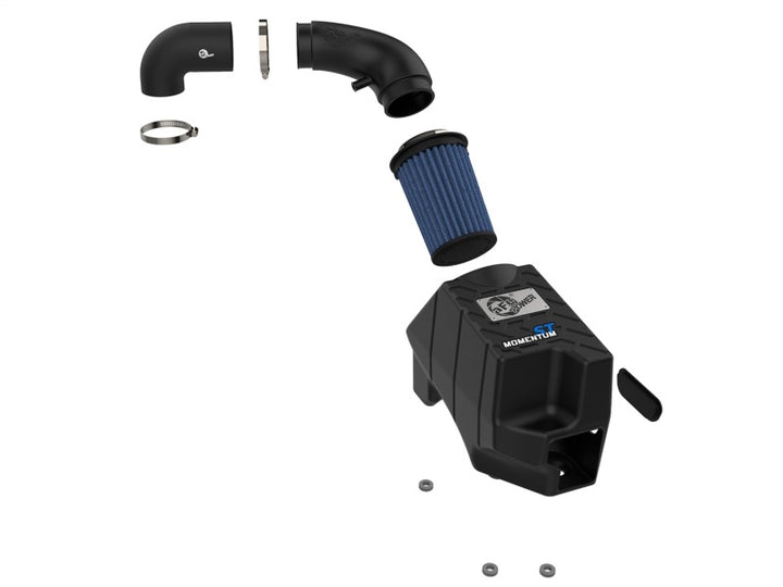 aFe Momentum ST Pro 5R Cold Air Intake System 91-01 Jeep Cherokee (XJ) I6 4.0L - Bull Strap