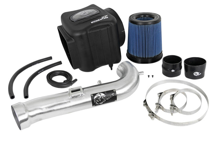 aFe Momentum XP Cold Air Intake System w/ Pro 5R Media Brushed 14-19 GM Silverado/Sierra 1500 - Bull Strap