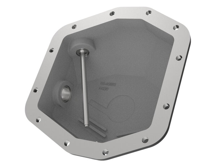 aFe POWER 2021 Ford Bronco w/ Dana M220 Differential Cover Black Street Series w/ Machined Fins - Bull Strap