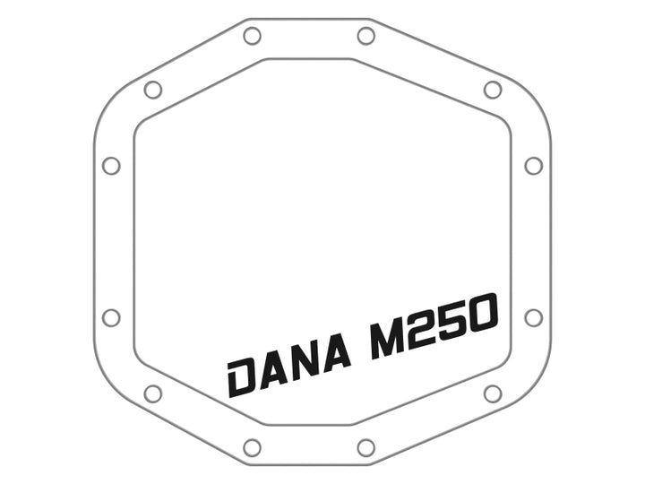 aFe POWER 21-22 Ram 1500 TRX Hemi V8 6.2L (sc) PRO Series Rear Differential Cover Black w/ Machined - Bull Strap