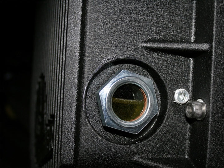 aFe POWER Differential Cover Oil Level Sight Glass - Bull Strap