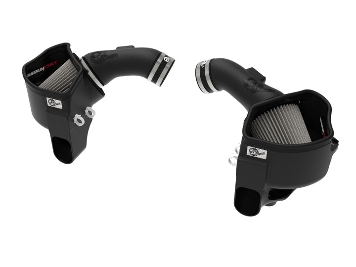 aFe POWER Magnum FORCE Stage-2 Pro DRY S Cold Air Intake System 12-19 BMW M5 (F10) / M6 (F12/13) - Bull Strap