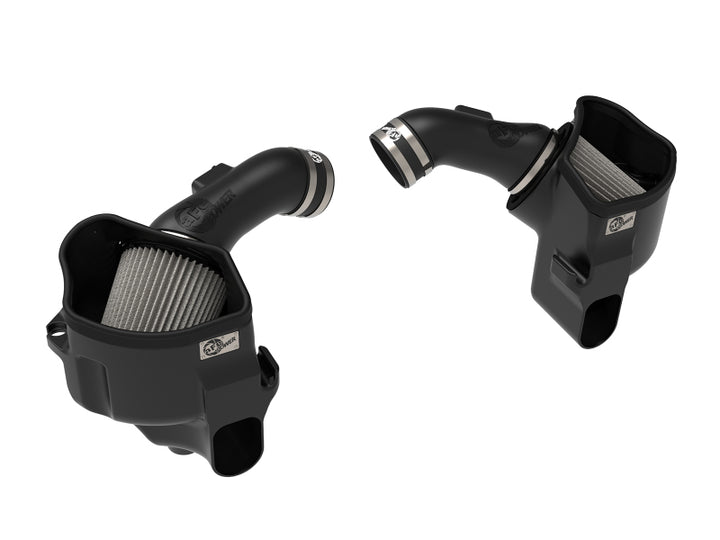 aFe POWER Magnum FORCE Stage-2 Pro DRY S Cold Air Intake System 12-19 BMW M5 (F10) / M6 (F12/13) - Bull Strap