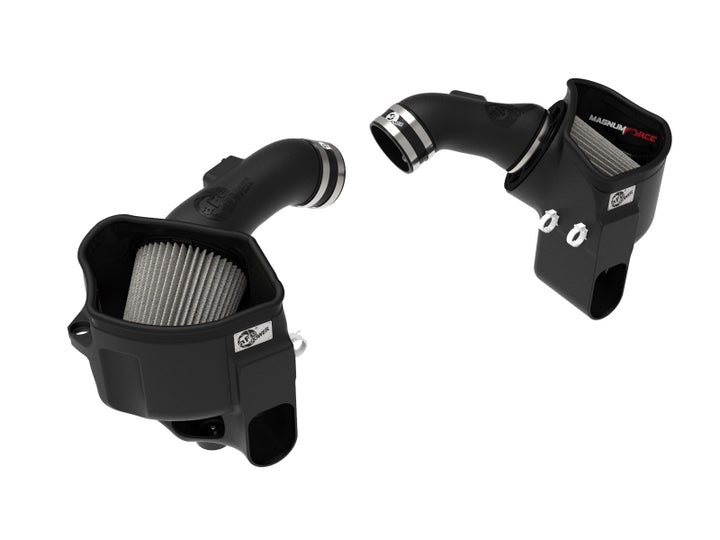 aFe POWER Magnum FORCE Stage-2 Pro DRY S Cold Air Intake System 12-19 BMW M5 (F10) / M6 (F12/13) - Bull Strap