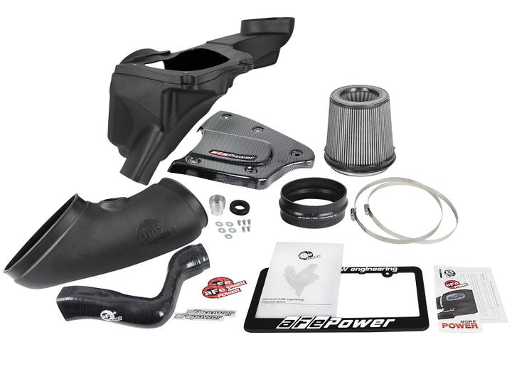aFe POWER Magnum FORCE Stage-2Si Pro Dry S Intake System 08-13 BMW M3 (E90/E92/E93) S65 V8-4.0L - Bull Strap