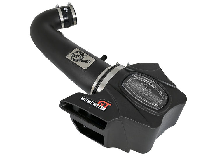 aFe POWER Momentum GT Pro DRY S Cold Air Intake System 11-17 Jeep Grand Cherokee (WK2) V8 5.7L HEMI - Bull Strap