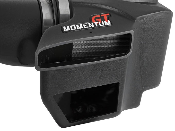 aFe POWER Momentum GT Pro DRY S Cold Air Intake System 16-17 Jeep Grand Cherokee V6-3.6L - Bull Strap