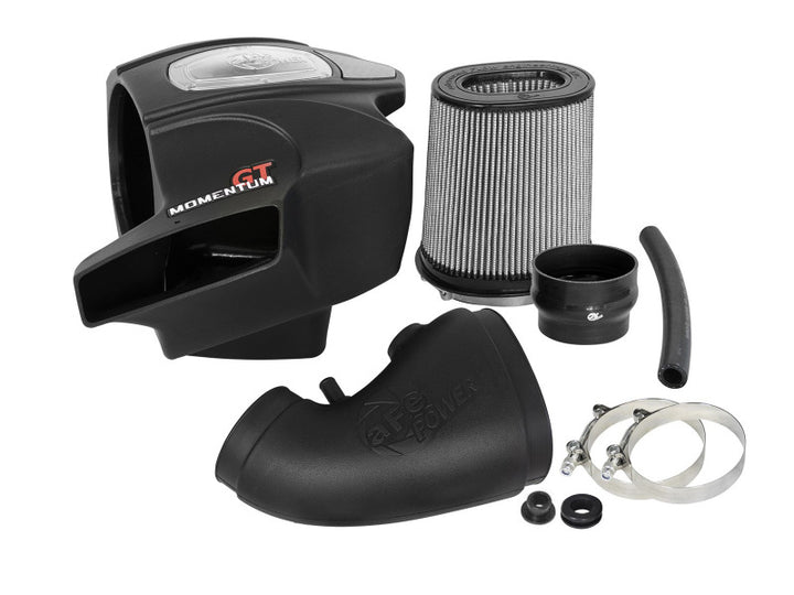 aFe POWER Momentum GT Pro Dry S Cold Air Intake 12-17 Jeep Grand Cherokee SRT-8/SRT V8-6.4L HEMI - Bull Strap