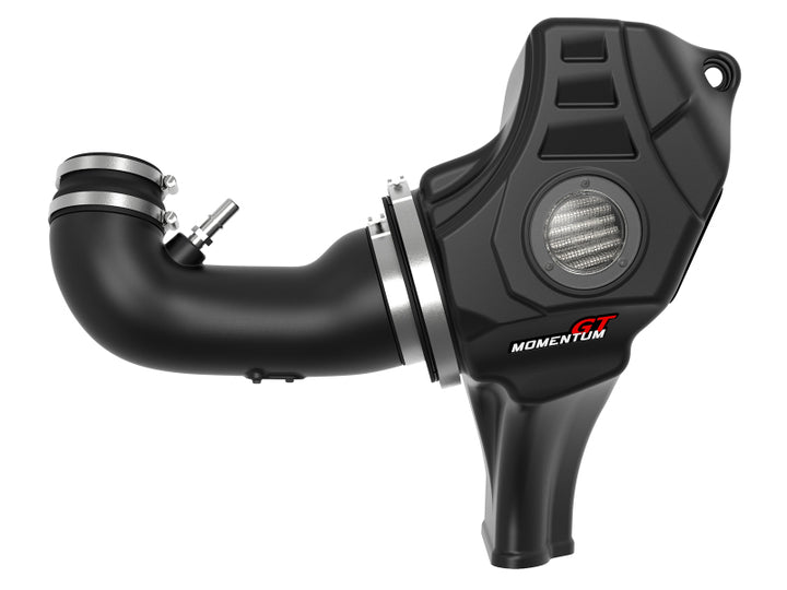 aFe POWER Momentum GT Pro Dry S Cold Air Intake System 18-19 Ford Mustang GT V8-5.0L - Bull Strap