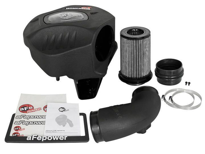 aFe POWER Momentum GT Pro Dry S Intake System 16-17 BMW 340i/ix (B58) - Bull Strap