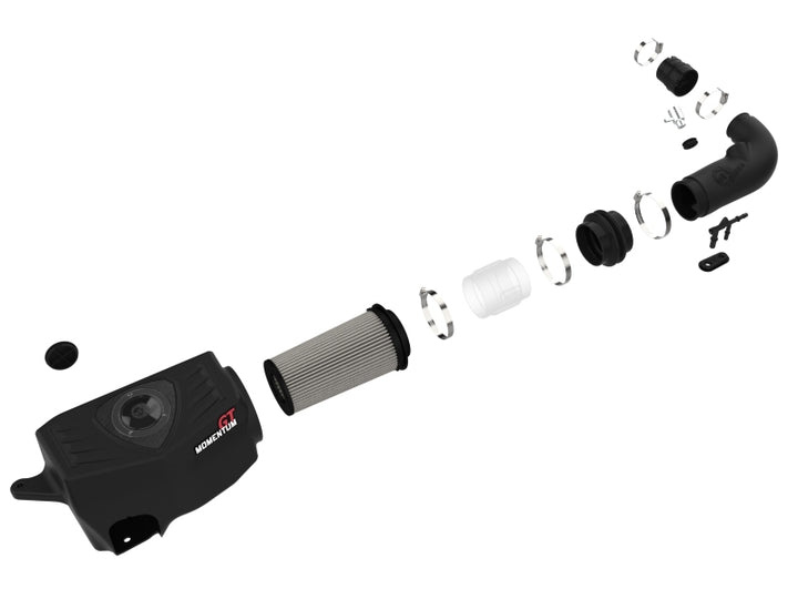 aFe POWER Momentum GT Pro Dry S Intake System 17-21 Alfa Romeo Giulia L4-2.0L (t) - Bull Strap