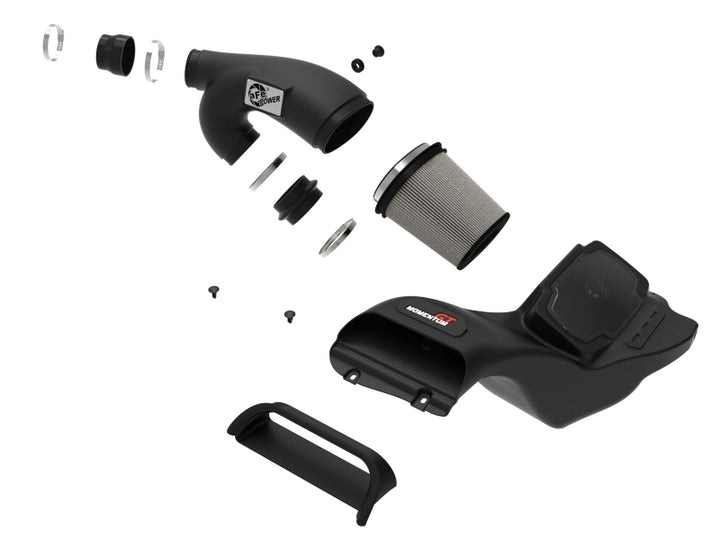 aFe POWER Momentum GT Pro Dry S Intake System 2021+ Ford F-150 V6-3.5L (tt) - Bull Strap