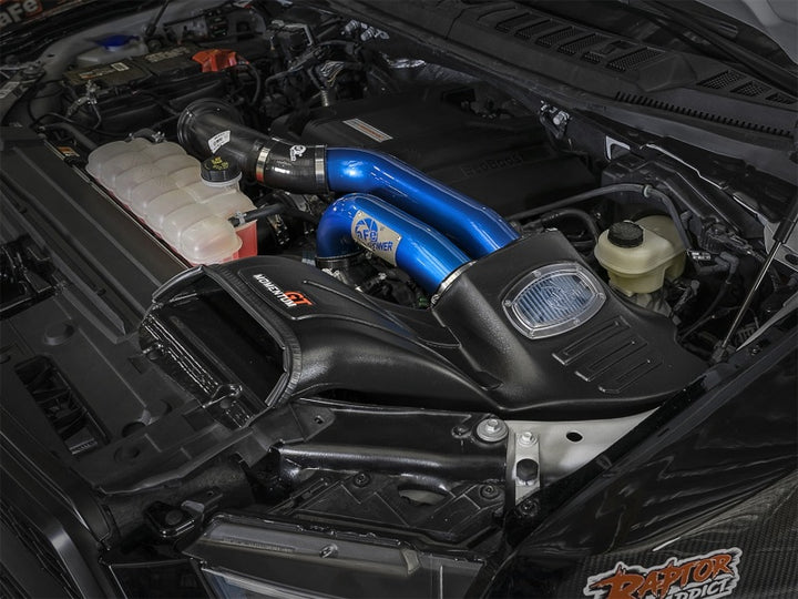 aFe POWER Momentum XP Pro 5R Intake System 2017 Ford F-150 Raptor V6-3.5L (tt) EcoBoost - Bull Strap