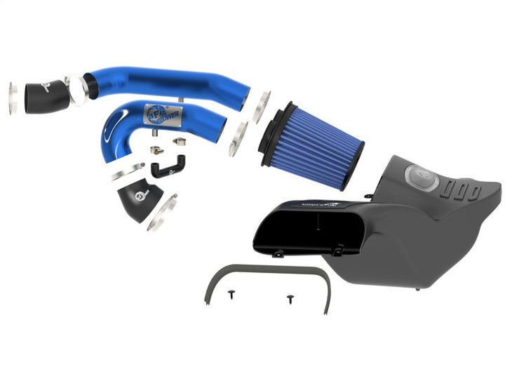 aFe POWER Momentum XP Pro 5R Intake System 2017 Ford F-150 Raptor V6-3.5L (tt) EcoBoost - Bull Strap