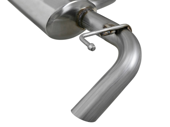 aFe POWER Takeda 2.5in 304 SS Cat-Back Exhaust System Subaru Crosstrek 18-19 H4-2.0L - Bull Strap