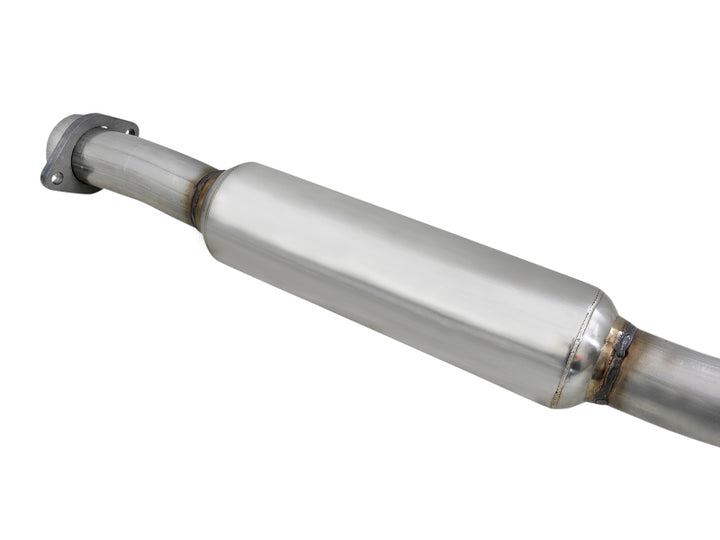 aFe POWER Takeda 2.5in 304 SS Cat-Back Exhaust System Subaru Crosstrek 18-19 H4-2.0L - Bull Strap