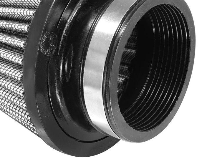 aFe POWER Takeda Pro DRY S Universal Air Filter 3F x 5B x 2-3/4T (DOM) x 6H in - Bull Strap