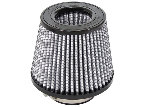 aFe POWER Takeda Pro DRY S Universal Air Filter 3F x 6B x 4-1/2T (INV) x 5H in - Bull Strap