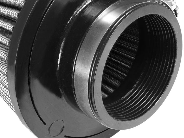 aFe POWER Takeda Pro DRY S Universal Air Filter 3F x 6B x 4-1/2T (INV) x 5H in - Bull Strap