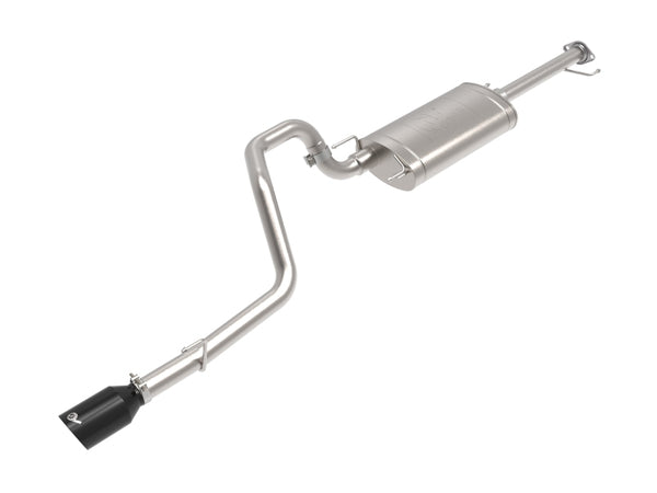 aFe POWER Vulcan Series 2-1/2in 304SS Cat-Back Exhaust 10-21 Lexus GX460 V8-4.6L w/ Black Tip - Bull Strap