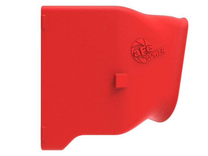 aFe Power 15-20 Ford Mustang 2.3l L4/3.7l V6/5.0l V8 Dynamic Air Scoop - Red - Bull Strap