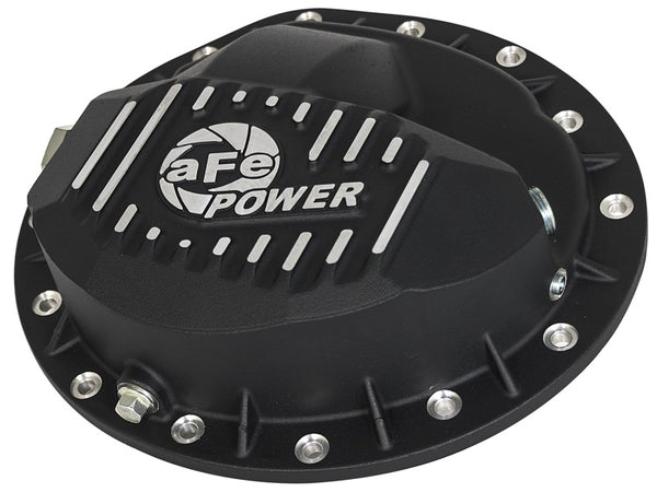 aFe Power Cover Diff Front Machined COV Diff F Dodge Diesel Trucks 03-11 L6-5.9/6.7L Machined - Bull Strap