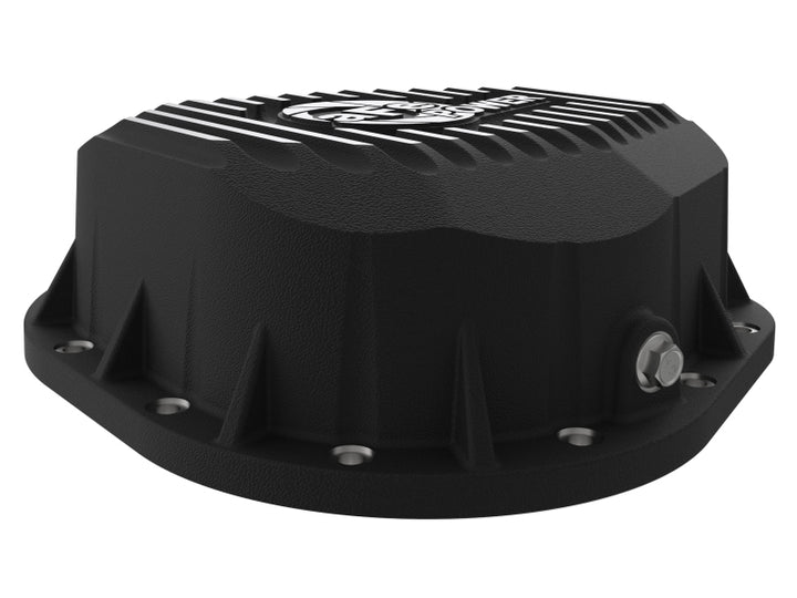 aFe Power Cover Diff Rear Machined COV Diff R Ford Diesel Trucks 86-11 V8-6.4/6.7L (td) Machined - Bull Strap