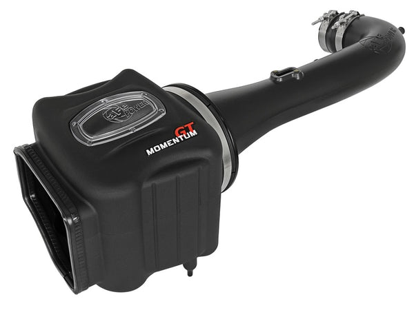 aFe Power Momentum GT Pro DRY S Cold Air Intake System GM SUV 14-17 V8 5.3L/6.2L - Bull Strap