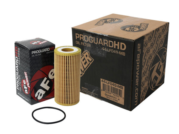 aFe Pro GUARD HD Oil Filter (4 Pack) - Bull Strap